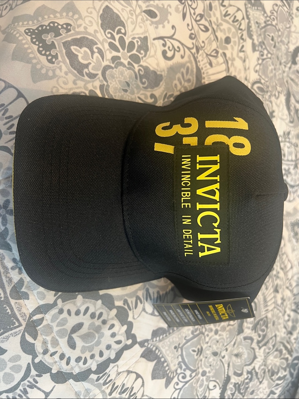 Kids Black and Yellow Cap